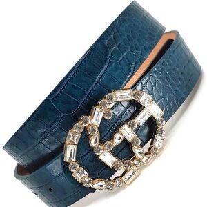 Faux Crocodile 🐊 belts, women fashion. On trend, dressy, casual